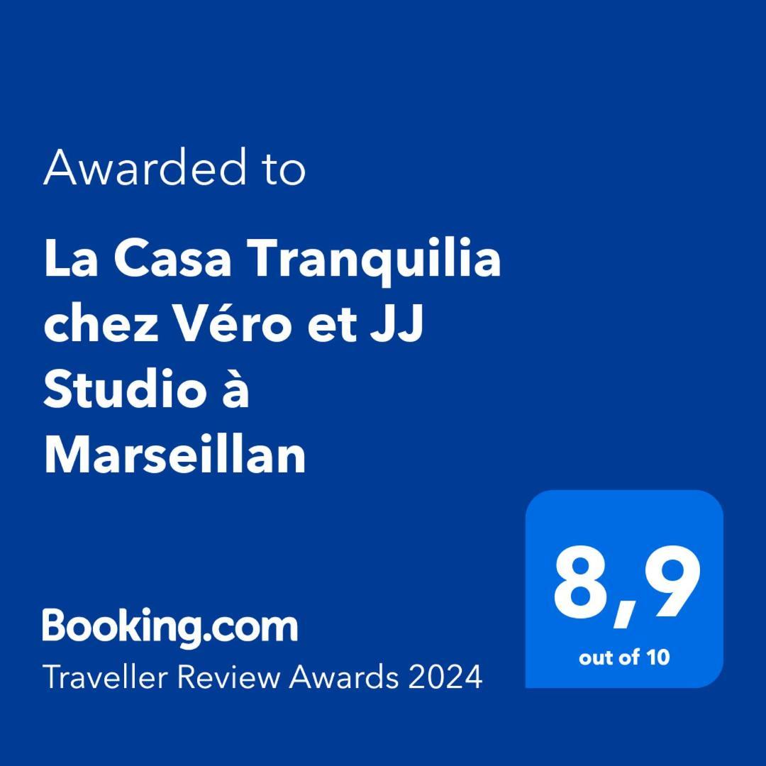 La Casa Tranquilia Chez Vero Et Jj Studio A Marseillan Exteriör bild