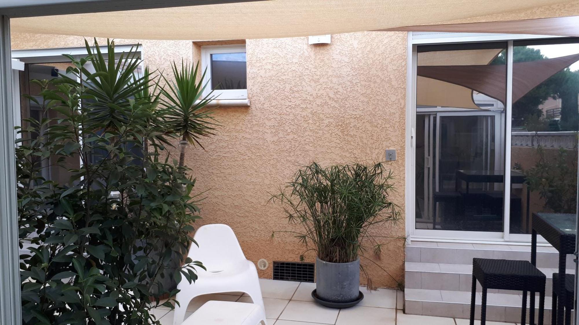 La Casa Tranquilia Chez Vero Et Jj Studio A Marseillan Exteriör bild